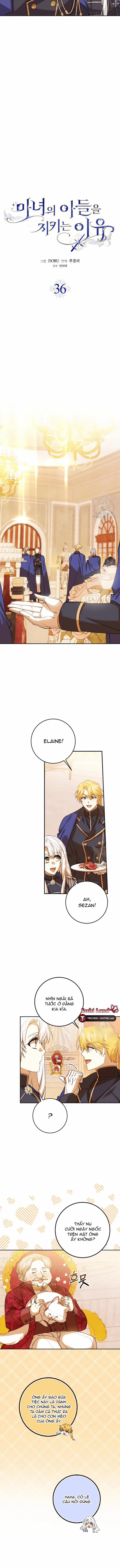 Lý Do Bảo Vệ Con Trai Của Phù Thủy 36.1 trang 2