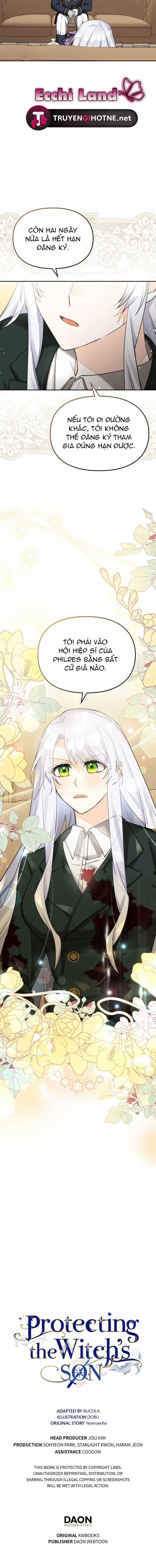 Lý Do Bảo Vệ Con Trai Của Phù Thủy 8.2 trang 7