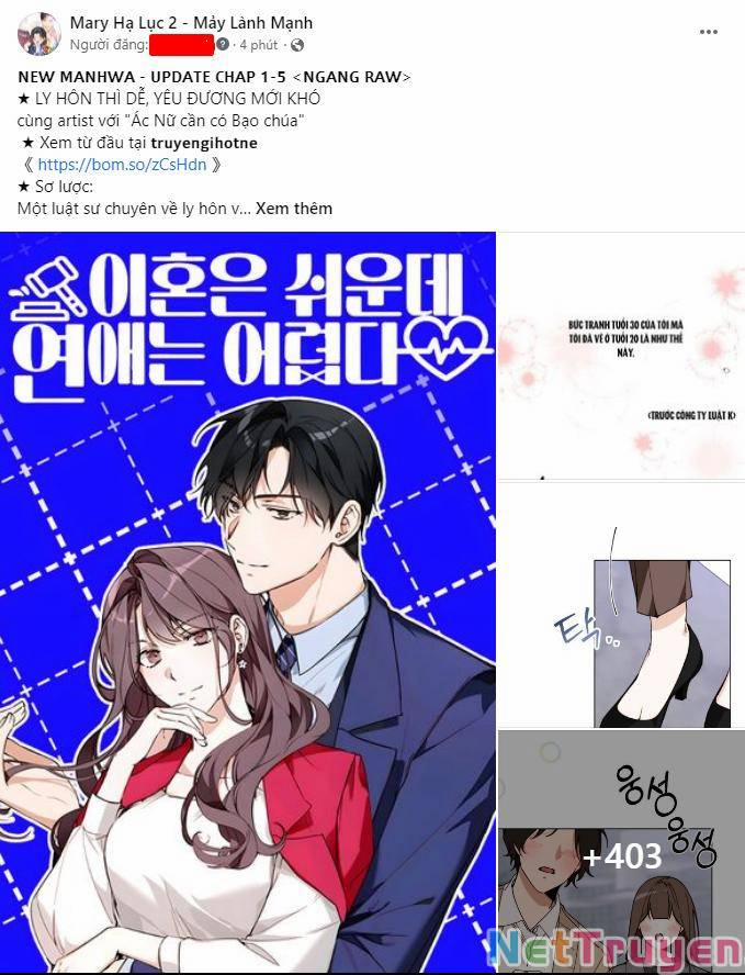 Ly Hôn Thì Dễ, Yêu Đương Mới Khó 2.1 trang 0