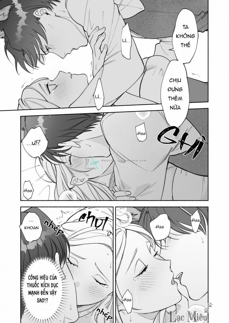 Ma Cà Rồng Non Nớt Muốn Hút Máu Kỵ Sĩ Sói 1 trang 22