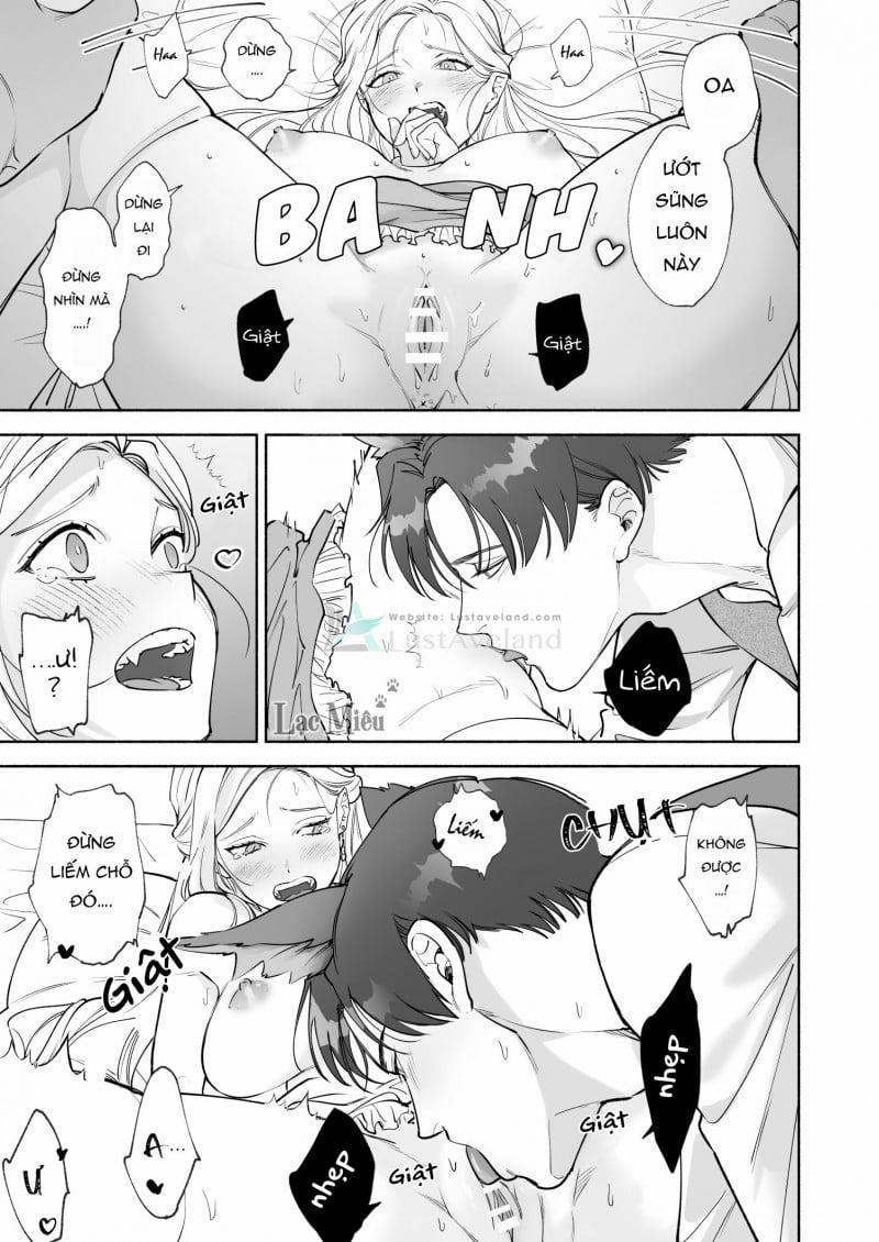 Ma Cà Rồng Non Nớt Muốn Hút Máu Kỵ Sĩ Sói 2 trang 0