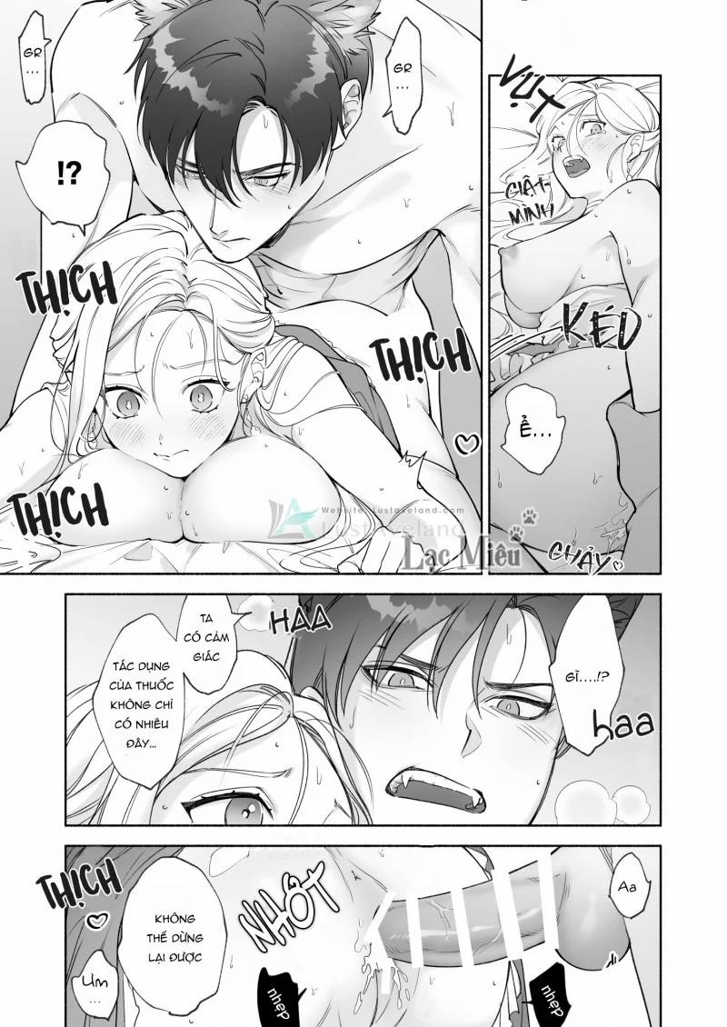 Ma Cà Rồng Non Nớt Muốn Hút Máu Kỵ Sĩ Sói 2 trang 10