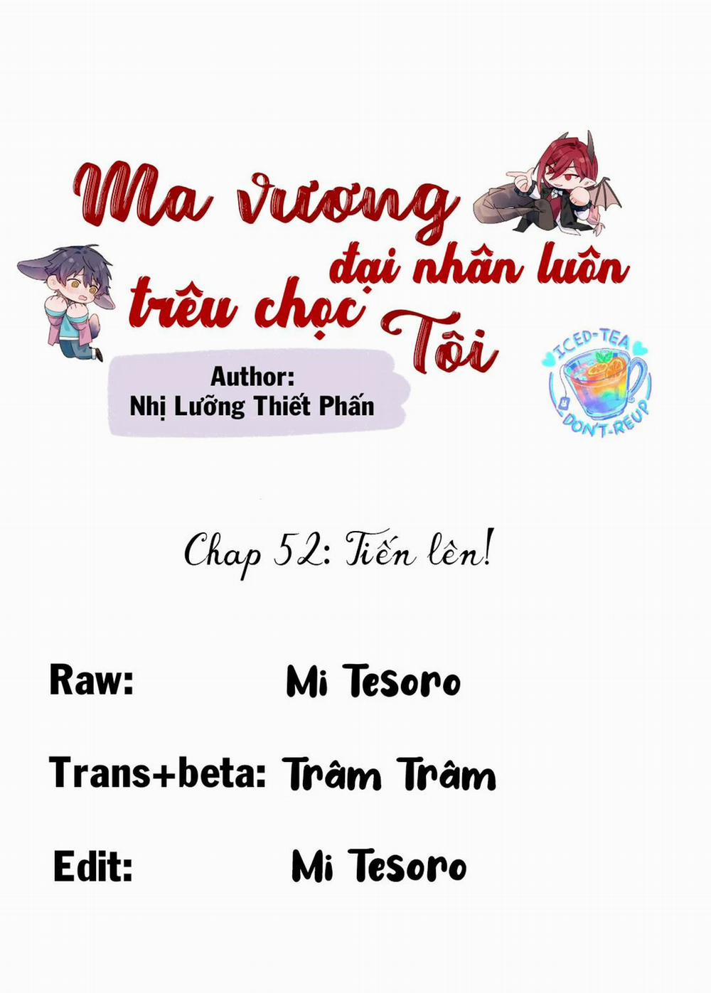 Ma Vương Đại Nhân Luôn Trêu Chọc Tôi 52 trang 0
