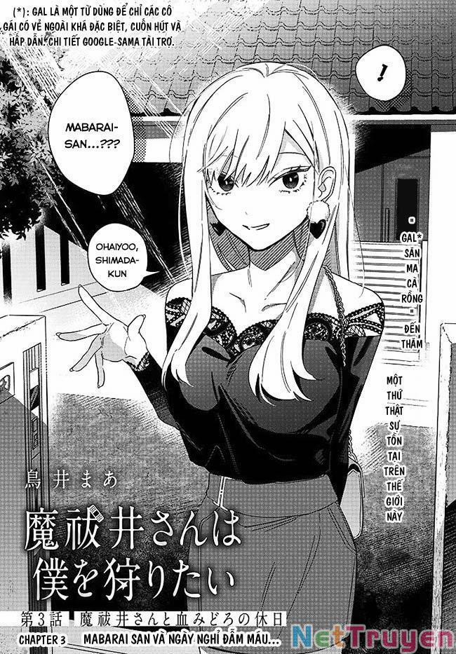 Mabarai-San Cố Gắng Săn Tôi! 3 trang 3