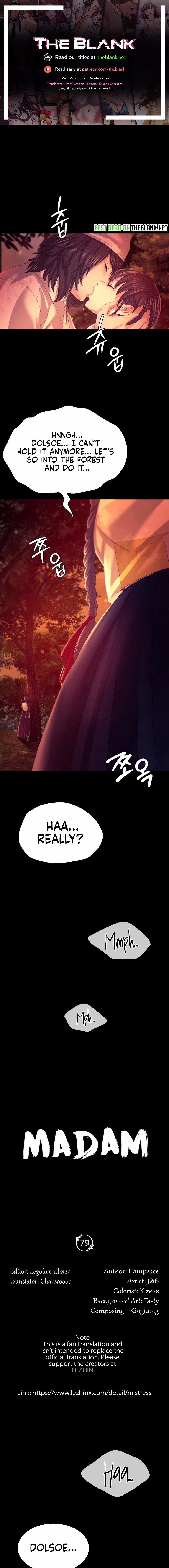 Madam Manhwa 79 trang 0