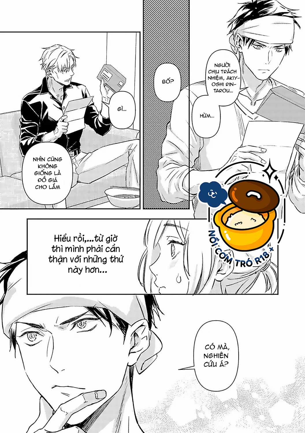 Mafia Và Omega ~ Khao Khát Cháy Bỏng 18.2 trang 12