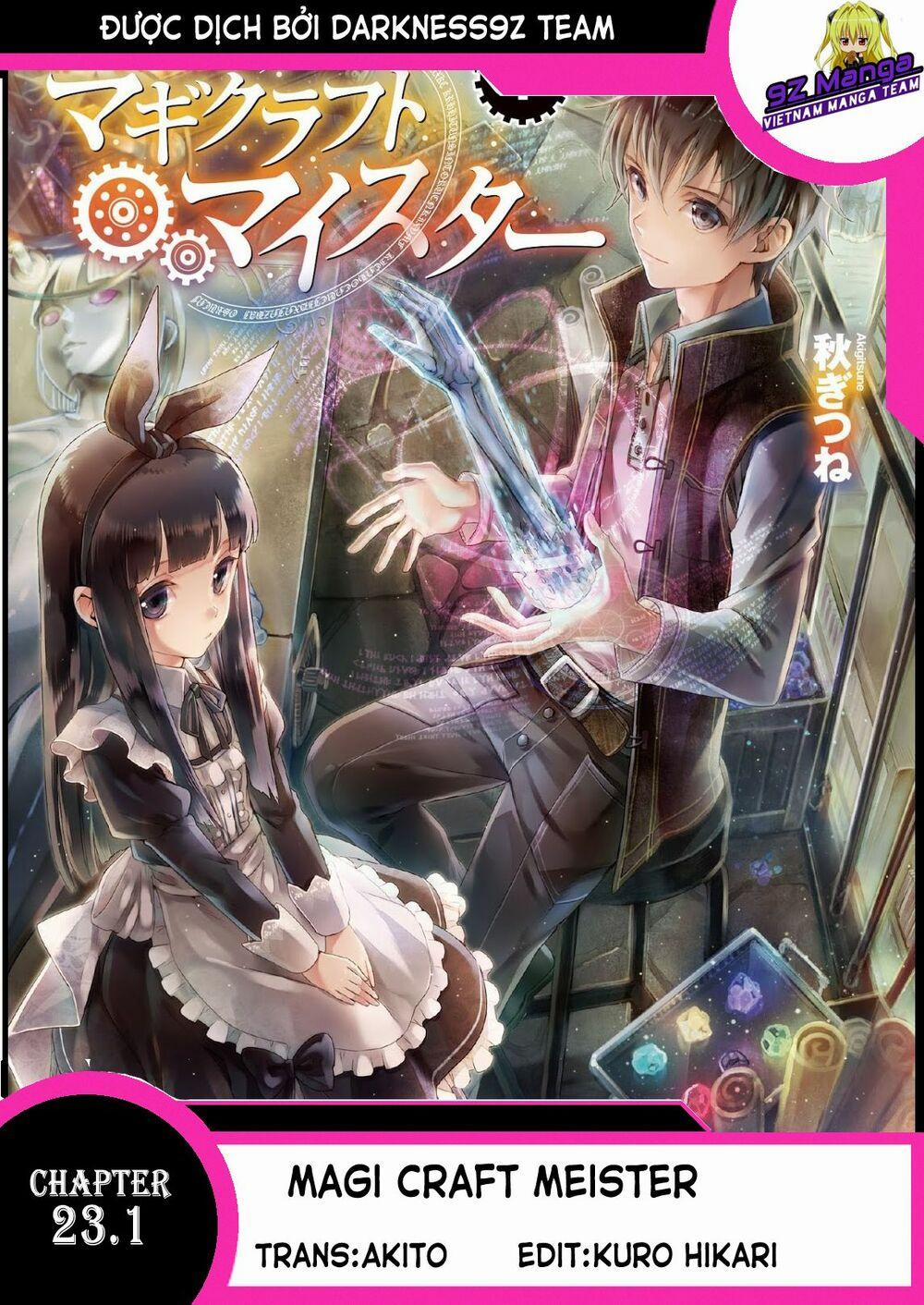 Magi Craft Meister 0.0 Đổi nhóm dịch trang 0