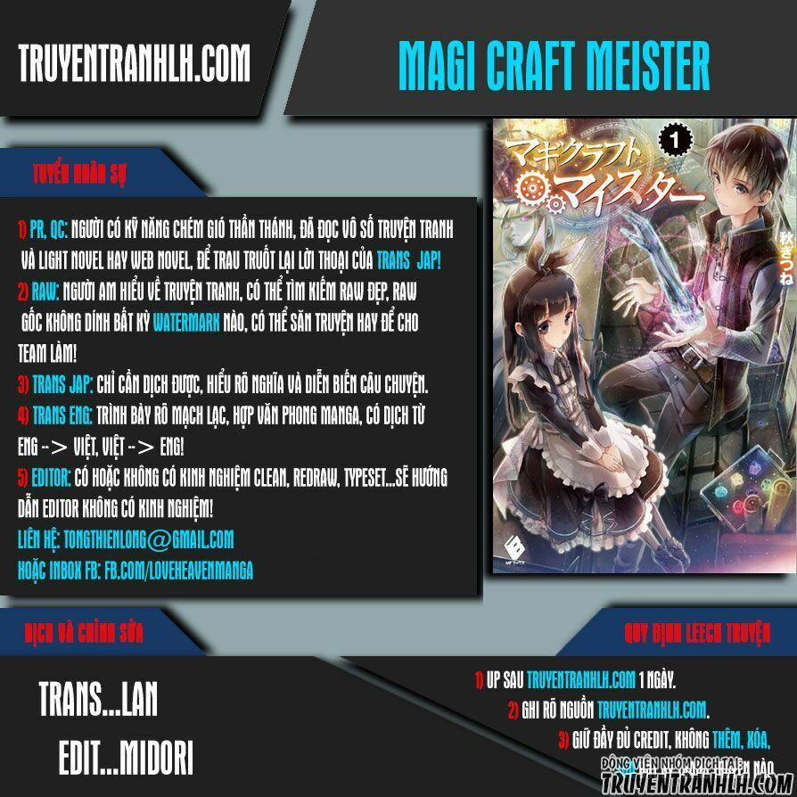 Magi Craft Meister 2 trang 0