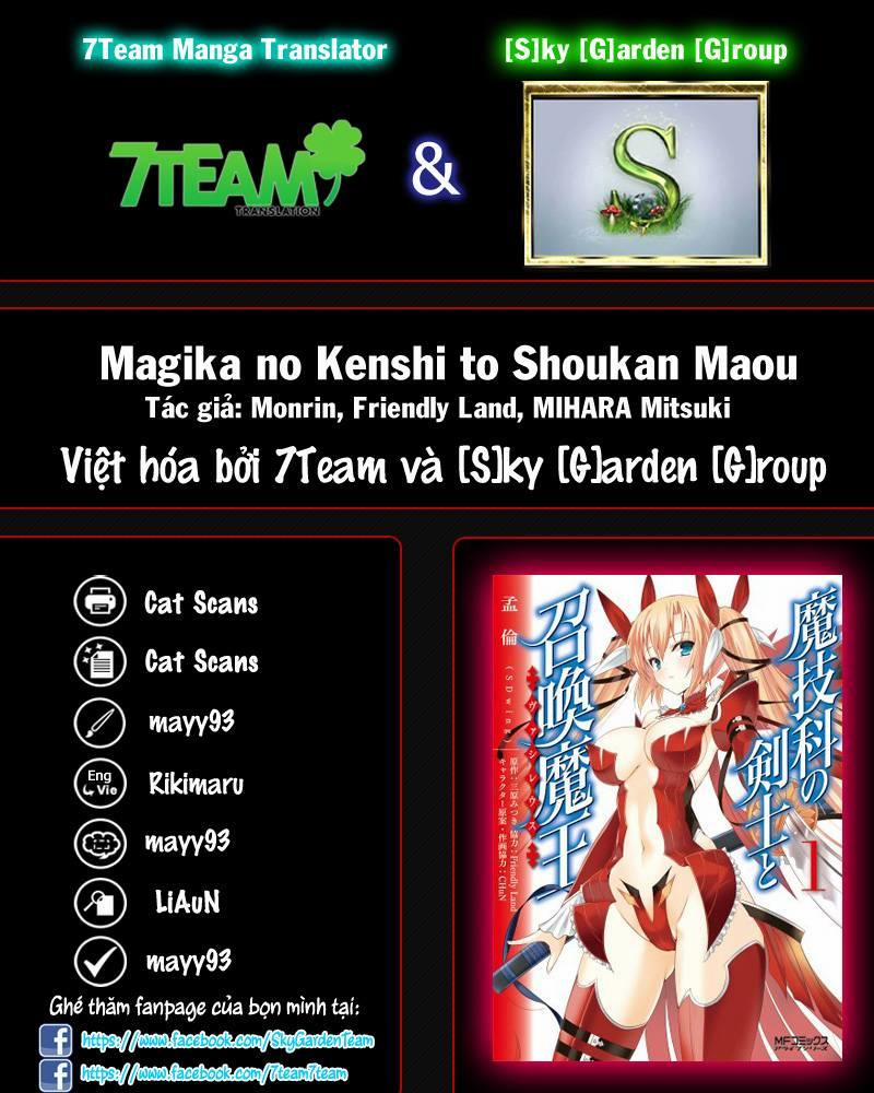 Magika No Kenshi To Shoukan Maou 15 trang 15