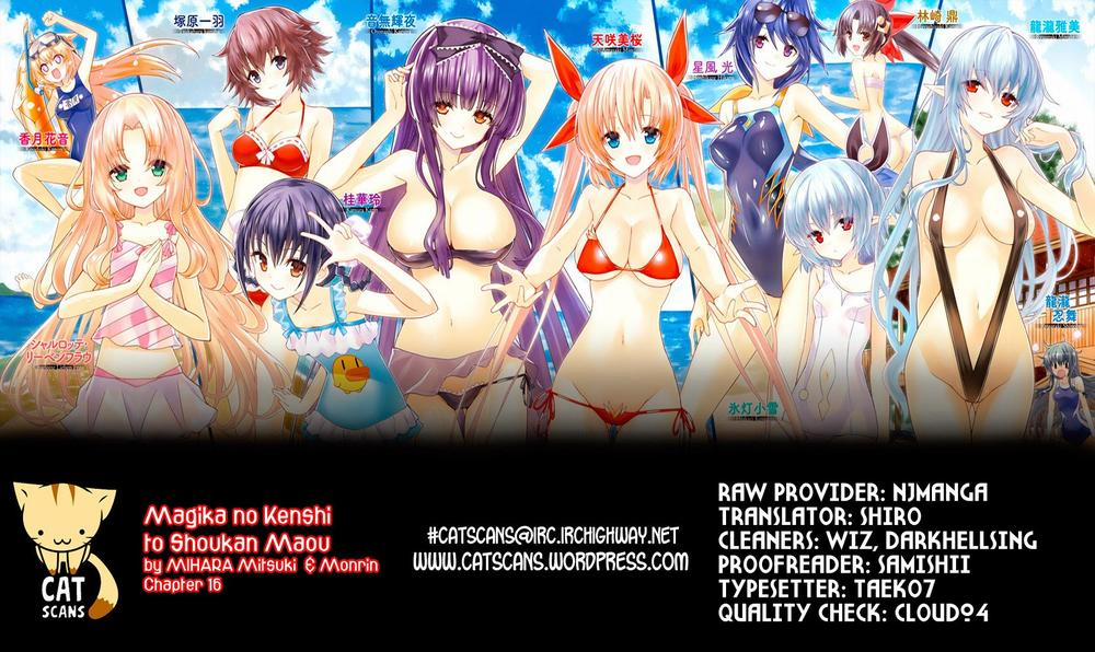 Magika No Kenshi To Shoukan Maou 16 trang 0