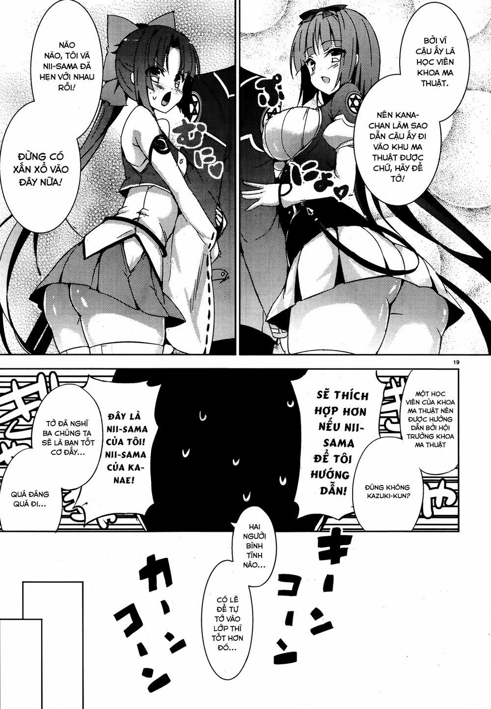 Magika No Kenshi To Shoukan Maou 2 trang 17