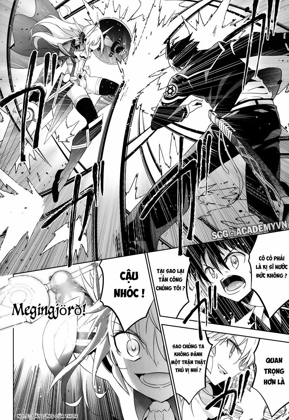 Magika No Kenshi To Shoukan Maou 21 trang 13