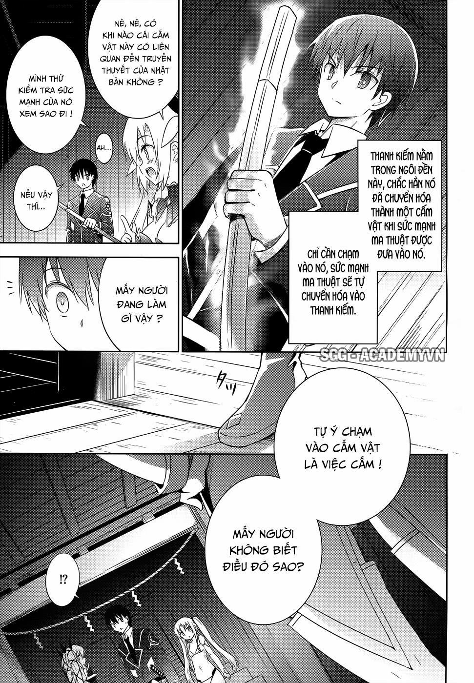 Magika No Kenshi To Shoukan Maou 21 trang 4