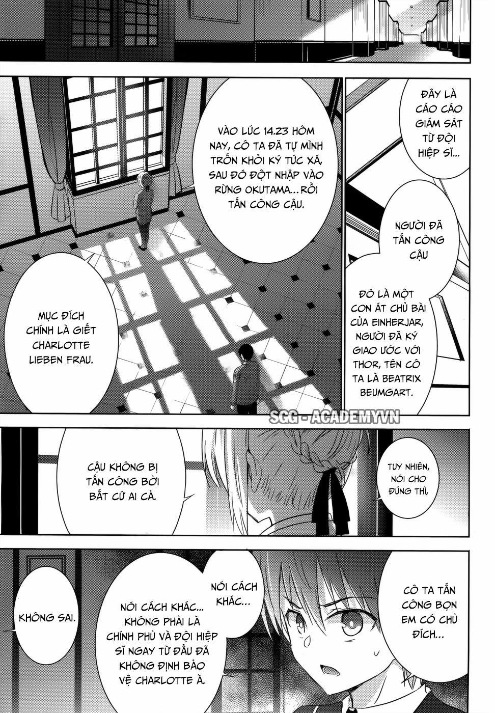 Magika No Kenshi To Shoukan Maou 22 trang 7