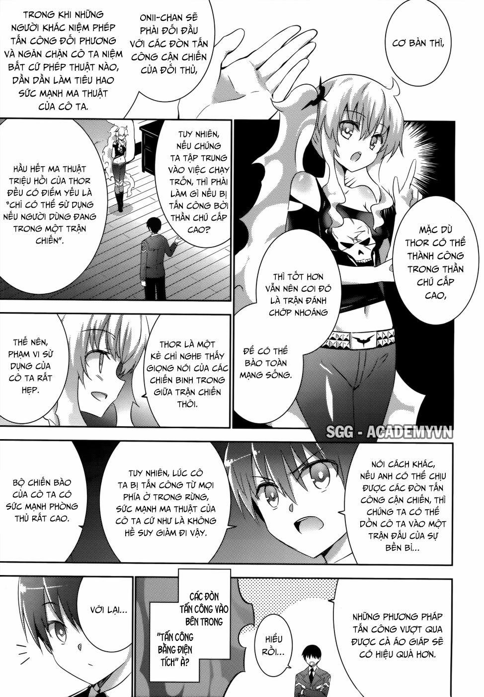 Magika No Kenshi To Shoukan Maou 23 trang 10