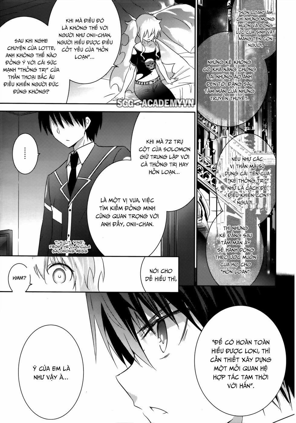 Magika No Kenshi To Shoukan Maou 23 trang 8