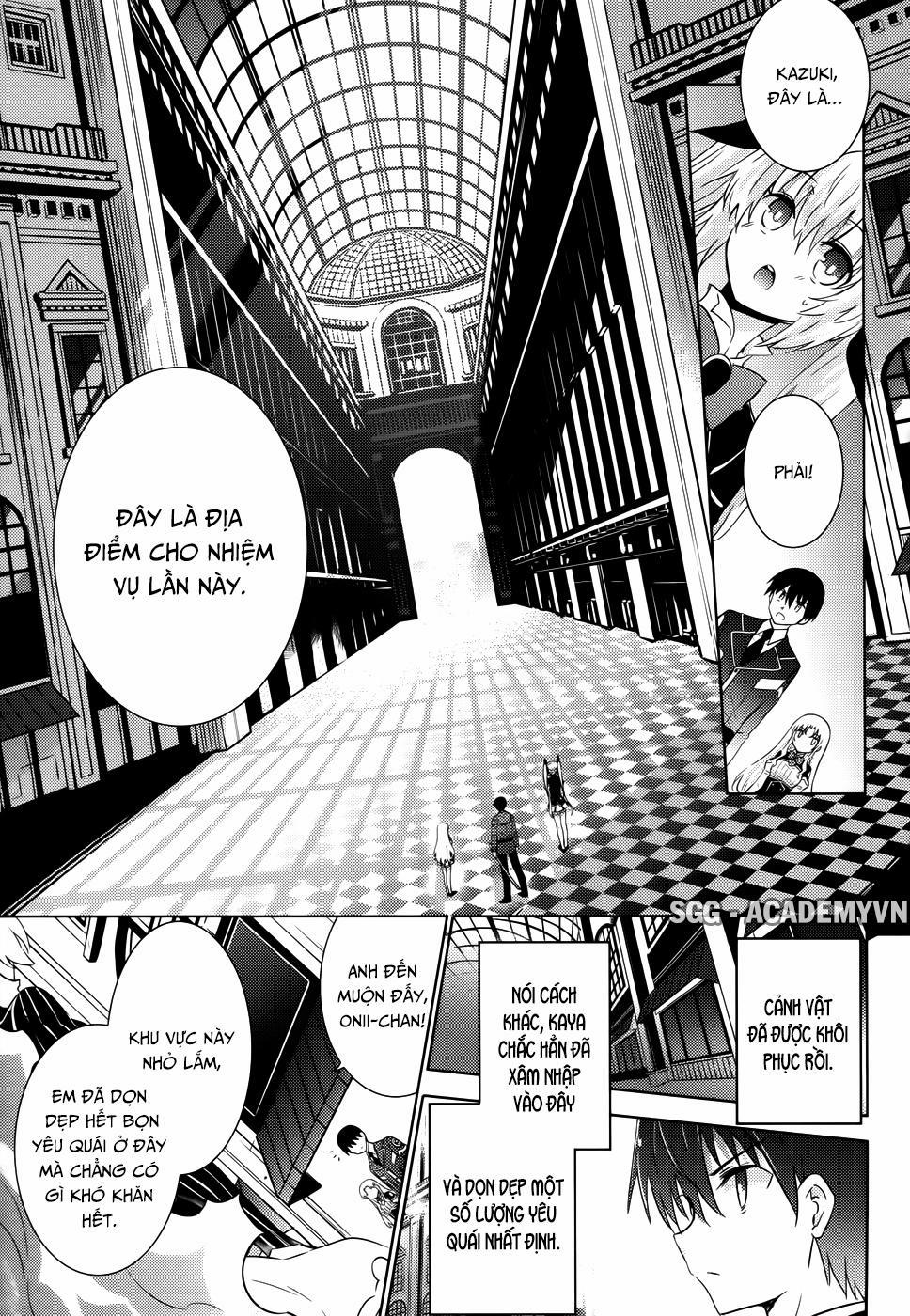 Magika No Kenshi To Shoukan Maou 24 trang 9