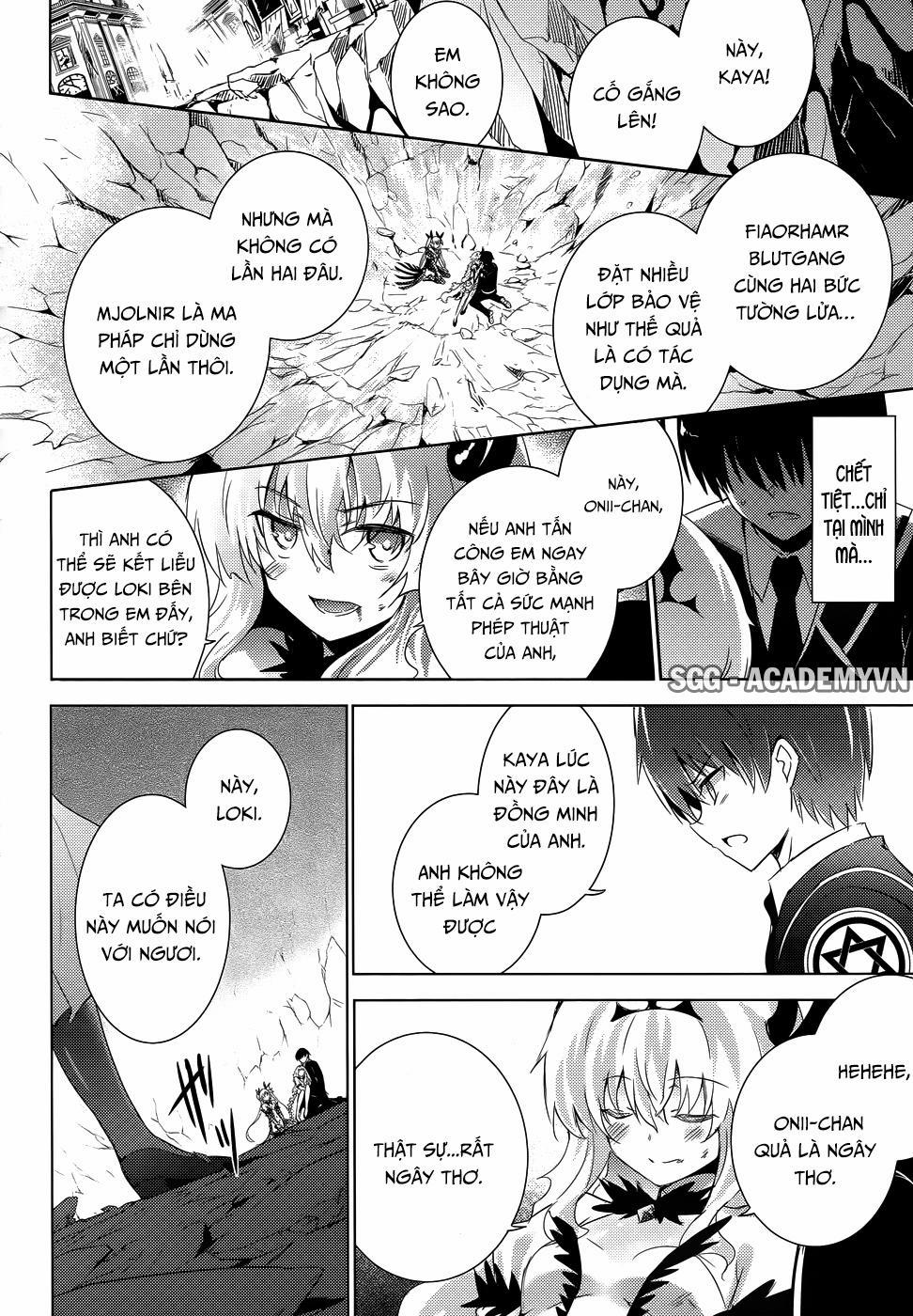 Magika No Kenshi To Shoukan Maou 25 trang 17