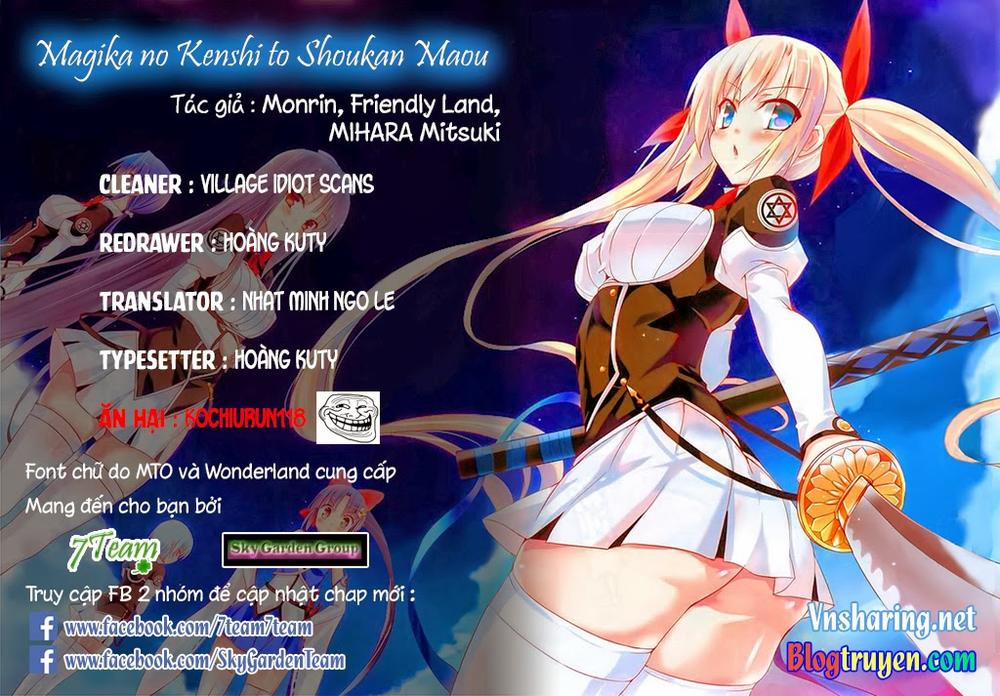 Magika No Kenshi To Shoukan Maou 4 trang 0