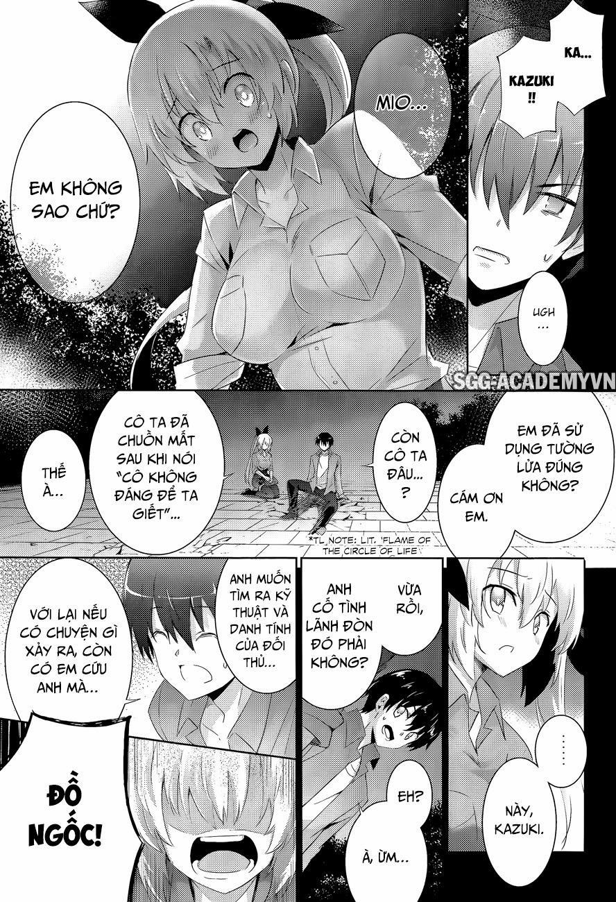 Magika No Kenshi To Shoukan Maou 42 trang 9