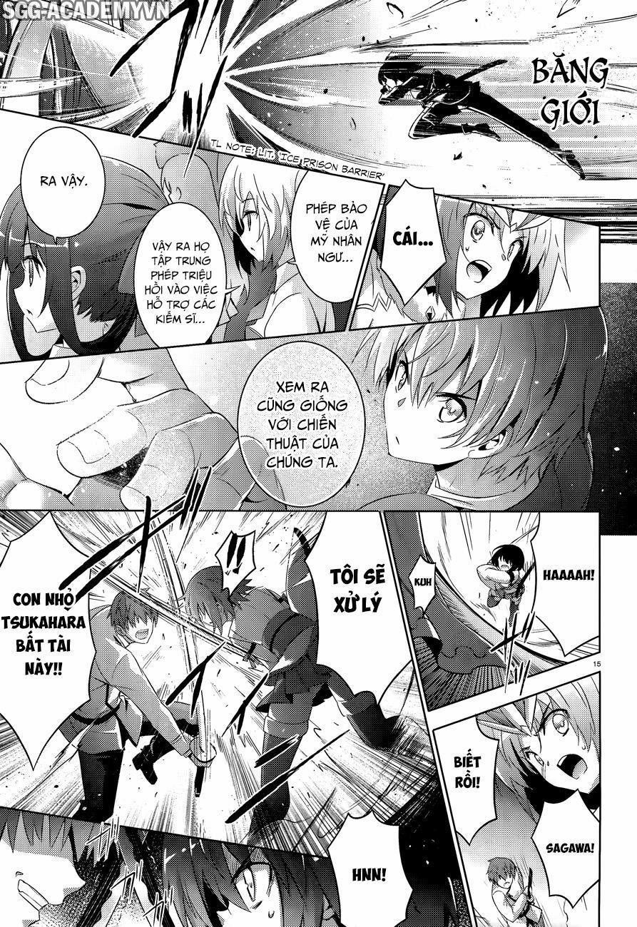 Magika No Kenshi To Shoukan Maou 45 trang 15