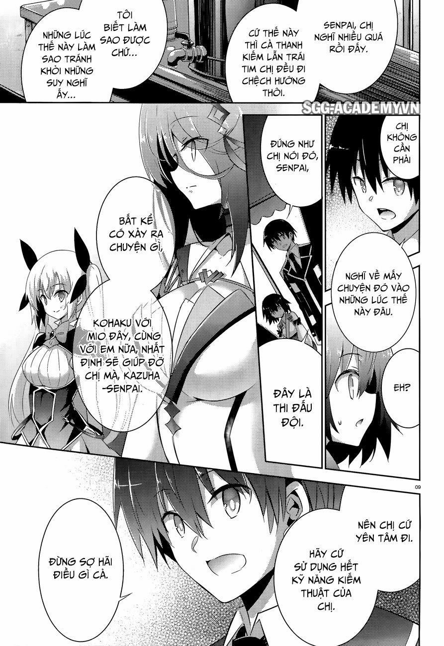 Magika No Kenshi To Shoukan Maou 45 trang 9