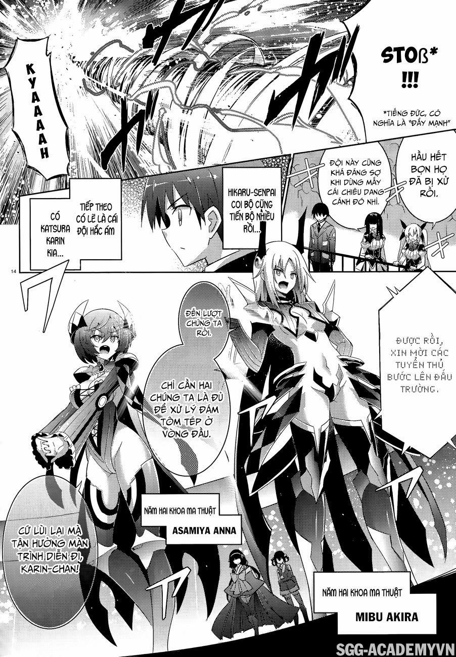 Magika No Kenshi To Shoukan Maou 46 trang 14