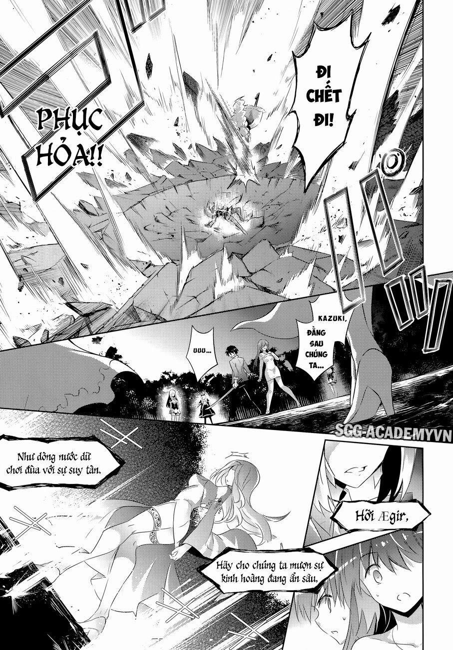 Magika No Kenshi To Shoukan Maou 52 trang 11