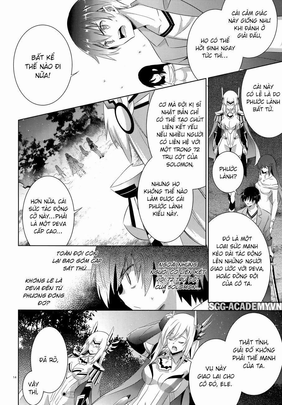 Magika No Kenshi To Shoukan Maou 52 trang 16