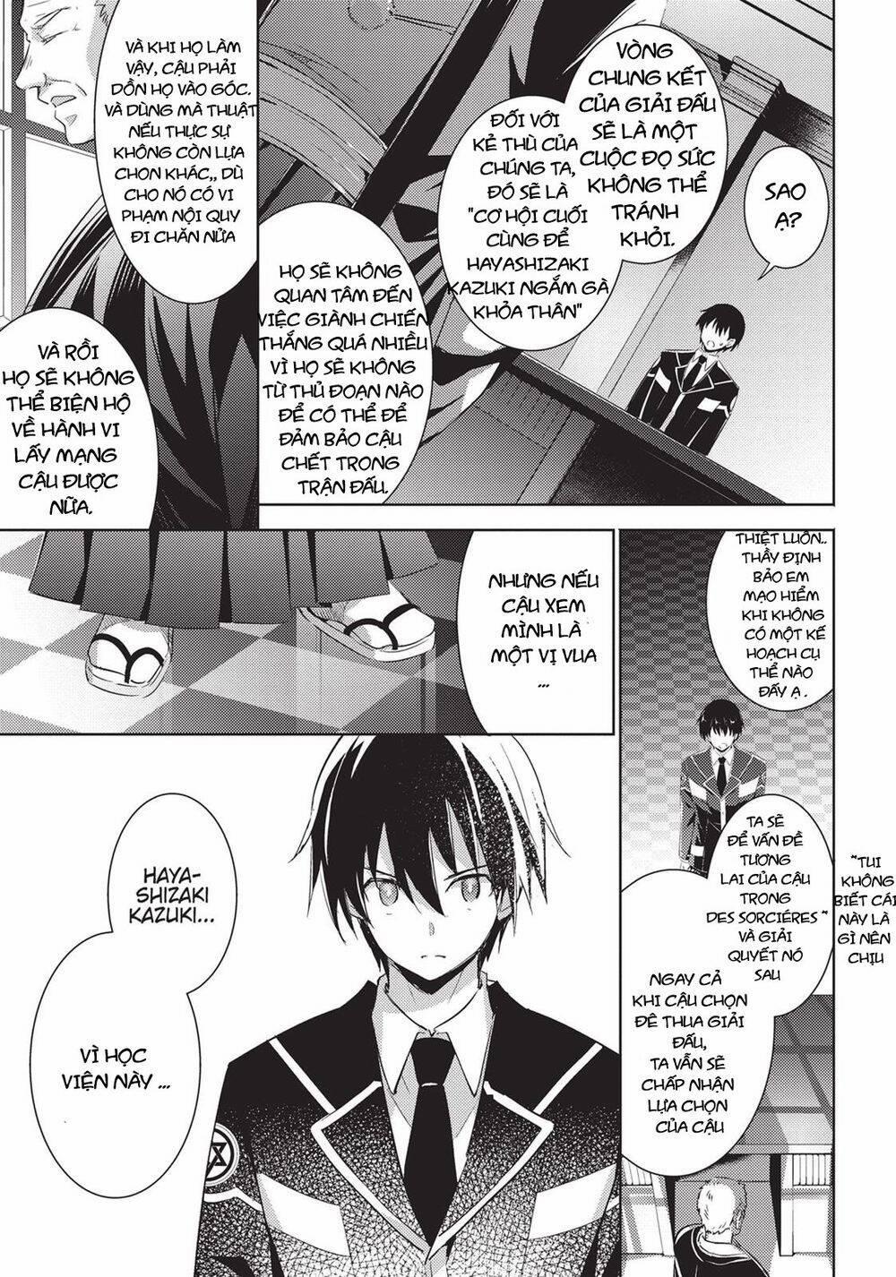 Magika No Kenshi To Shoukan Maou 54 trang 4