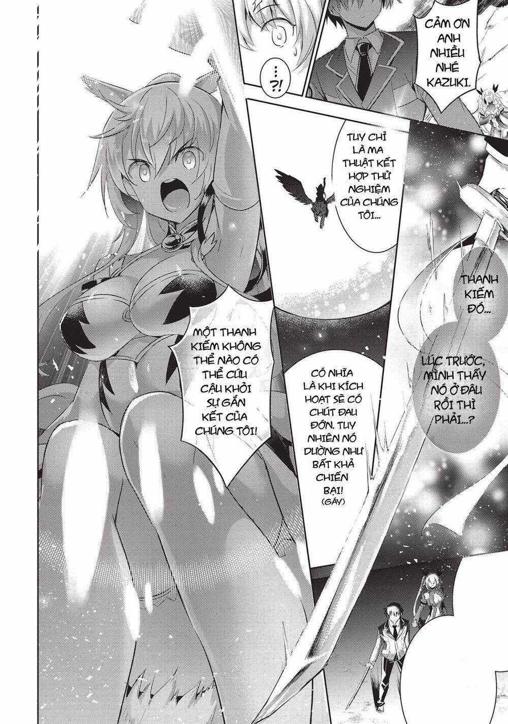 Magika No Kenshi To Shoukan Maou 55 trang 17