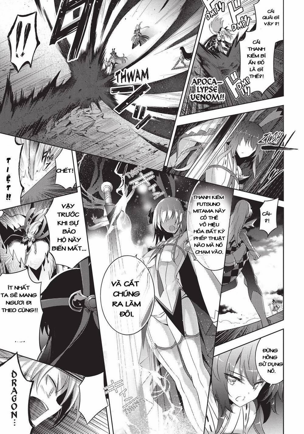 Magika No Kenshi To Shoukan Maou 58 trang 12