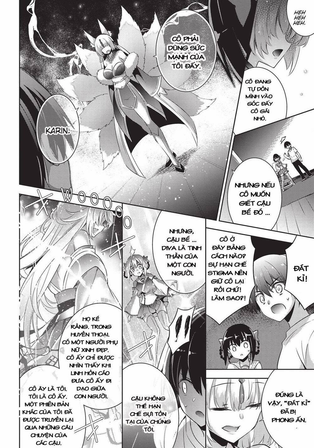 Magika No Kenshi To Shoukan Maou 61 trang 11