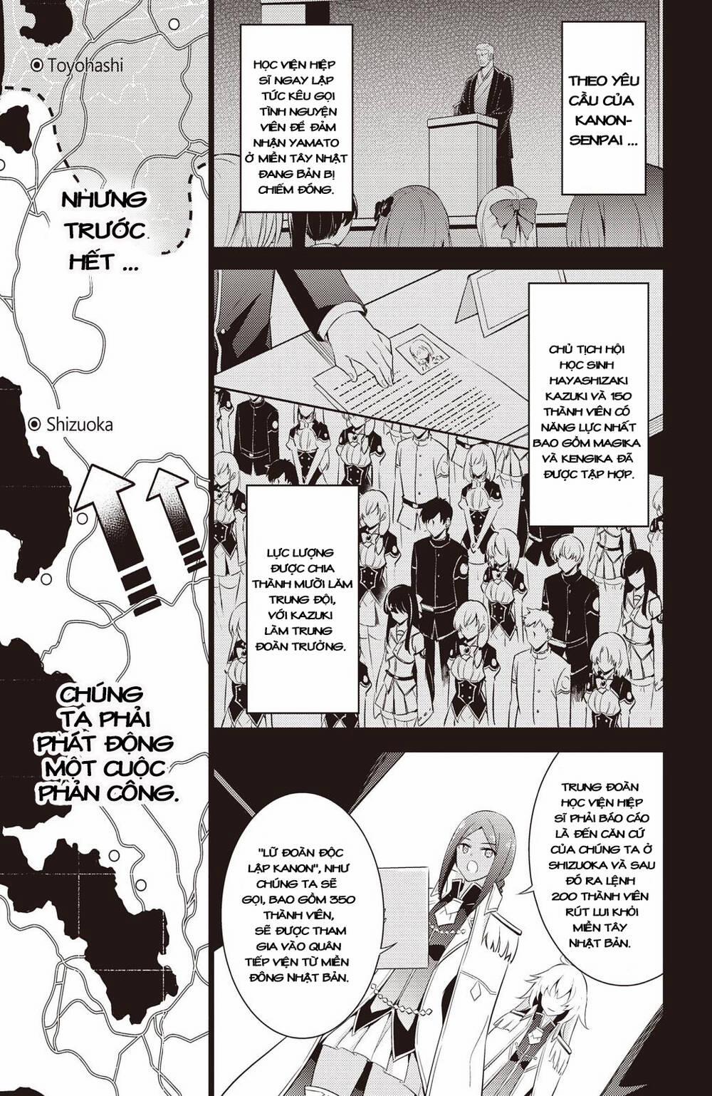 Magika No Kenshi To Shoukan Maou 66 trang 0