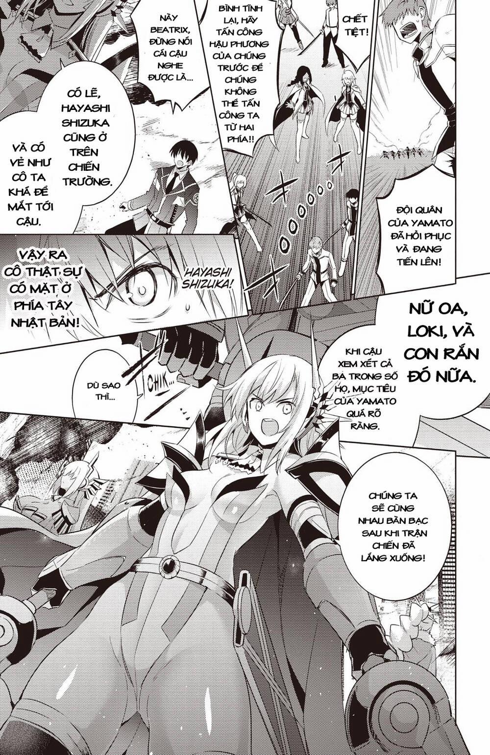 Magika No Kenshi To Shoukan Maou 66 trang 12