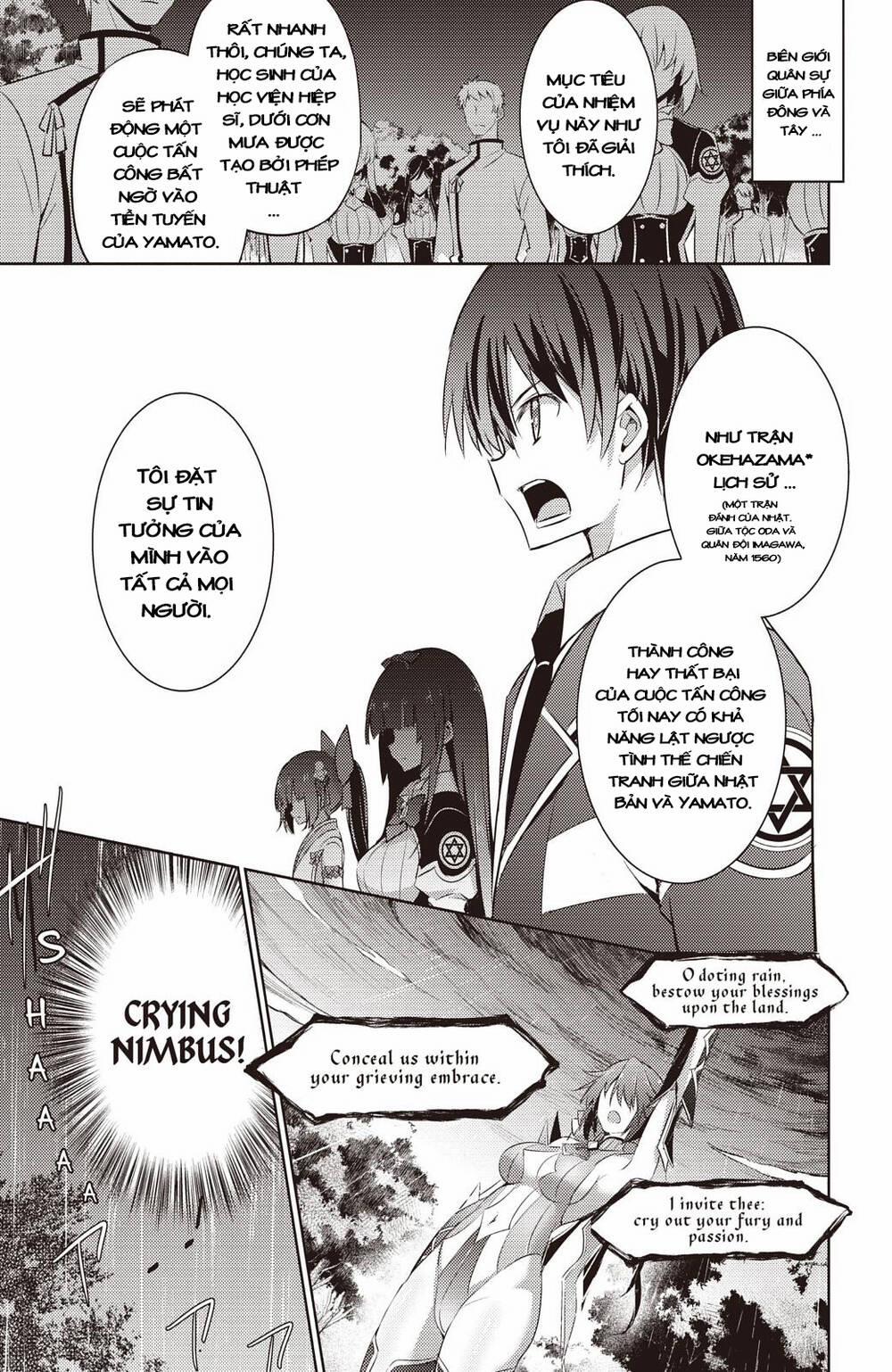 Magika No Kenshi To Shoukan Maou 67 trang 0