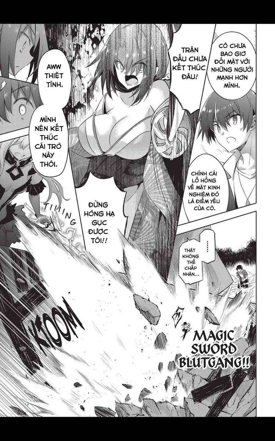 Magika No Kenshi To Shoukan Maou 74 trang 16