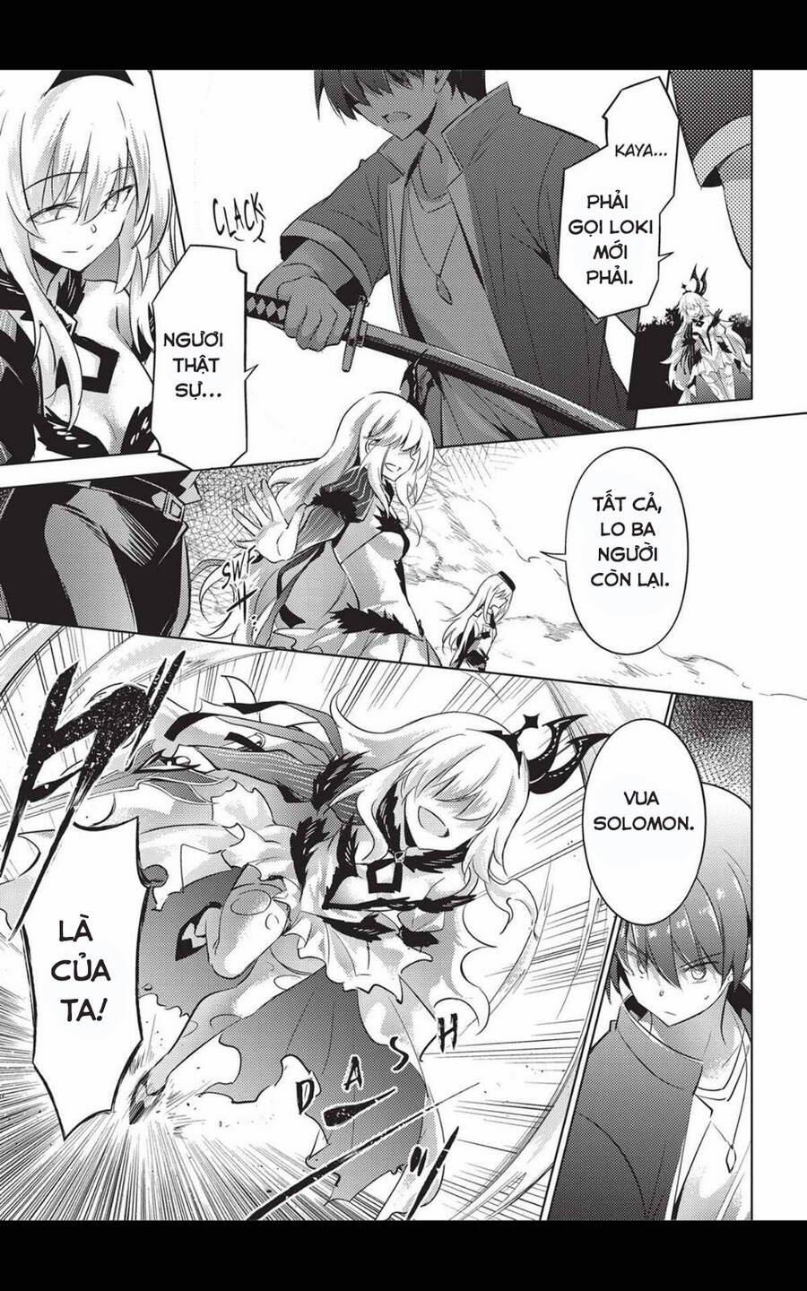 Magika No Kenshi To Shoukan Maou 74 trang 22