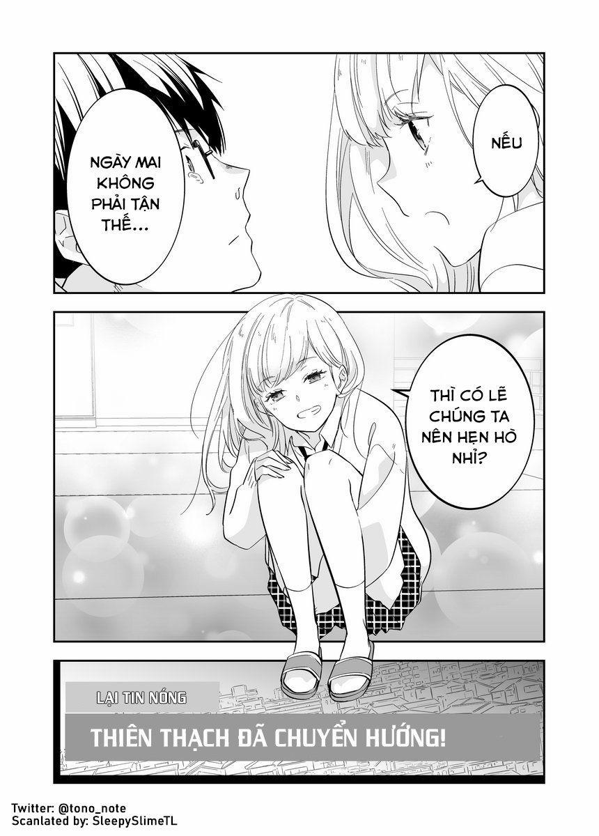 Mai Là Tận Thế Rồi Nên Cậu Có Thể Cho Tôi Sờ Ngực Cậu Được Không? 1 trang 8