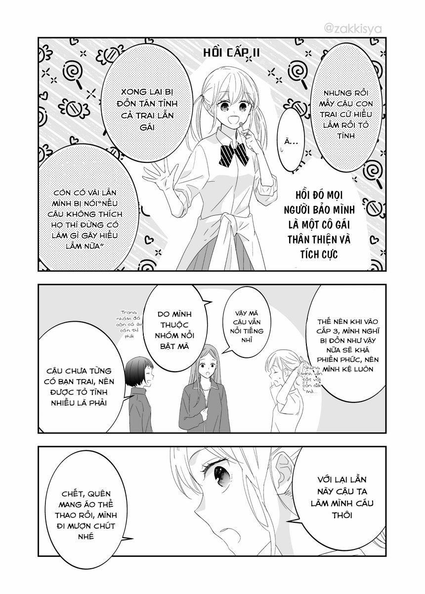 Mai Là Tận Thế Rồi Nên Cậu Có Thể Cho Tôi Sờ Ngực Cậu Được Không? 10 trang 2