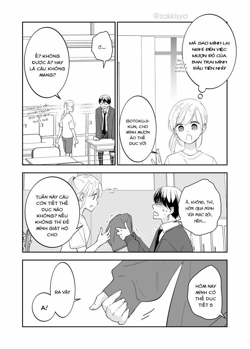 Mai Là Tận Thế Rồi Nên Cậu Có Thể Cho Tôi Sờ Ngực Cậu Được Không? 10 trang 3