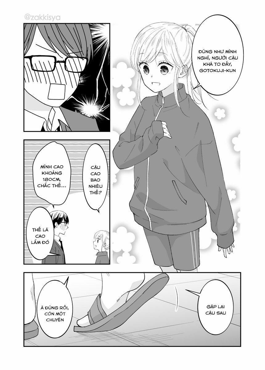 Mai Là Tận Thế Rồi Nên Cậu Có Thể Cho Tôi Sờ Ngực Cậu Được Không? 10 trang 4