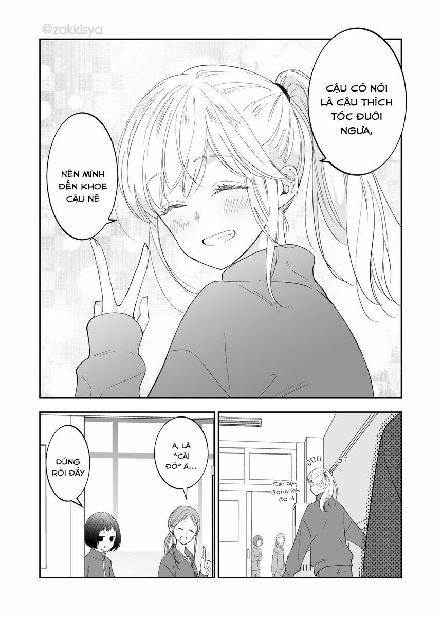 Mai Là Tận Thế Rồi Nên Cậu Có Thể Cho Tôi Sờ Ngực Cậu Được Không? 10 trang 5