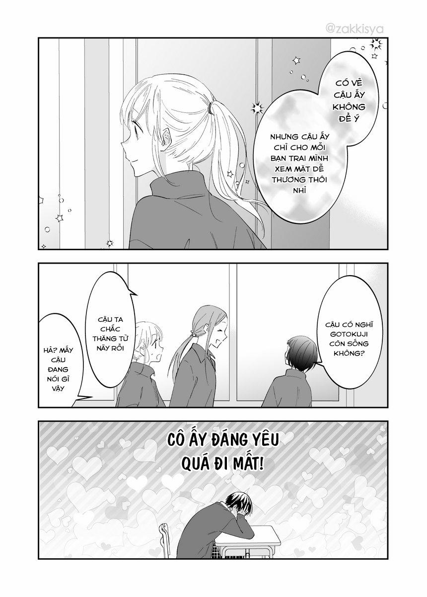 Mai Là Tận Thế Rồi Nên Cậu Có Thể Cho Tôi Sờ Ngực Cậu Được Không? 10 trang 6