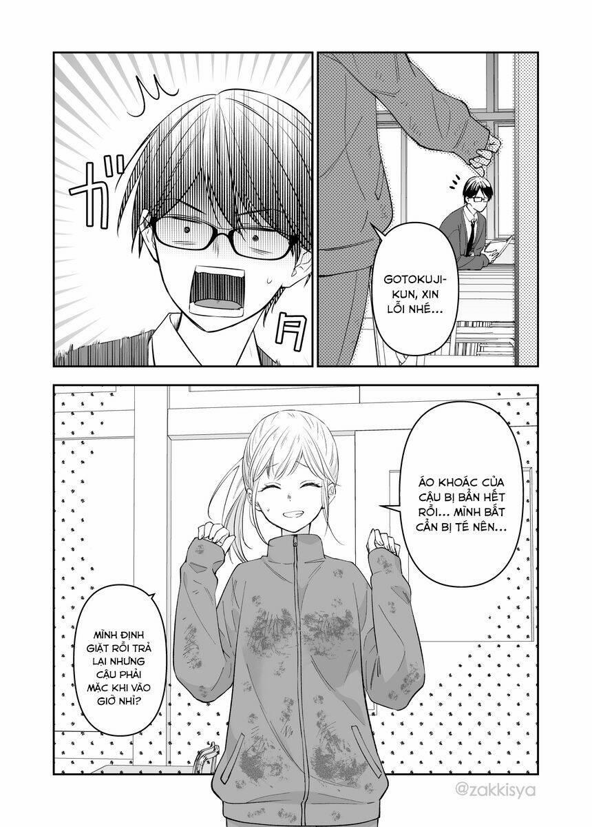 Mai Là Tận Thế Rồi Nên Cậu Có Thể Cho Tôi Sờ Ngực Cậu Được Không? 12 trang 1