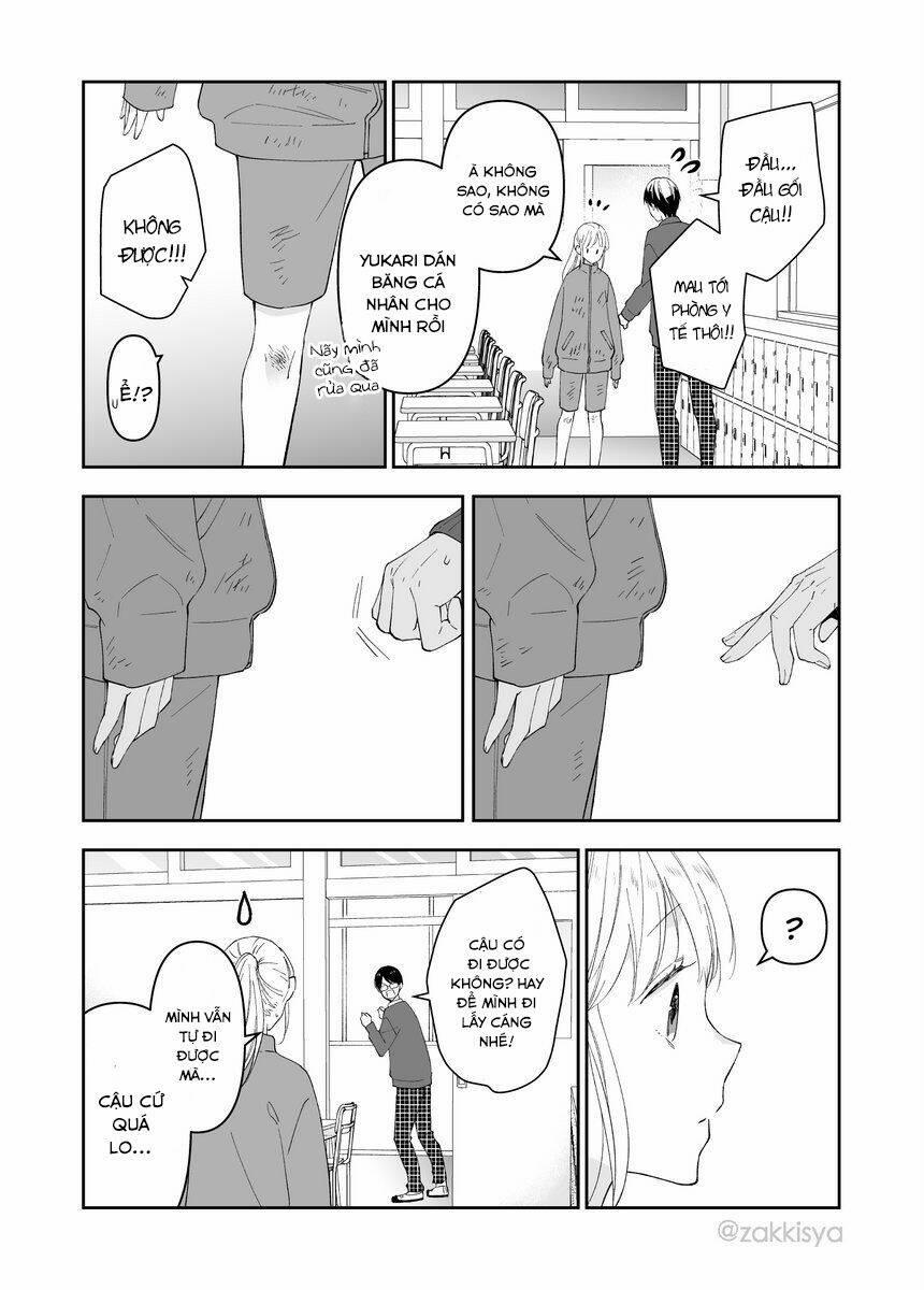 Mai Là Tận Thế Rồi Nên Cậu Có Thể Cho Tôi Sờ Ngực Cậu Được Không? 12 trang 2