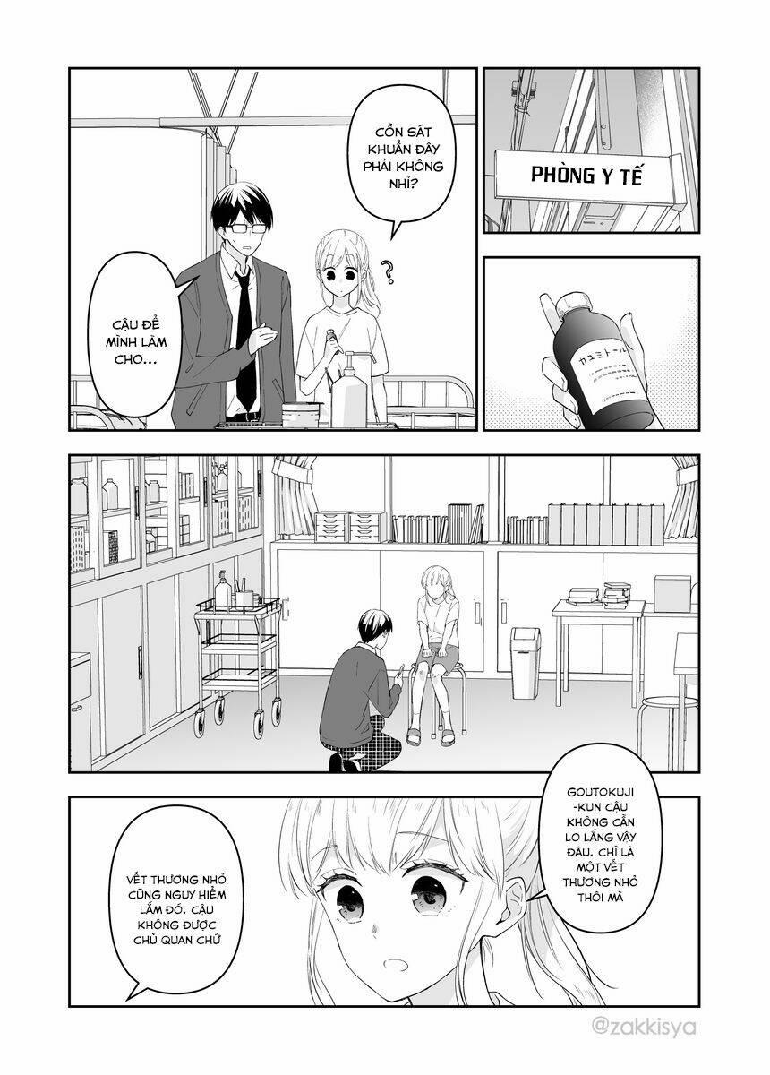 Mai Là Tận Thế Rồi Nên Cậu Có Thể Cho Tôi Sờ Ngực Cậu Được Không? 12 trang 3