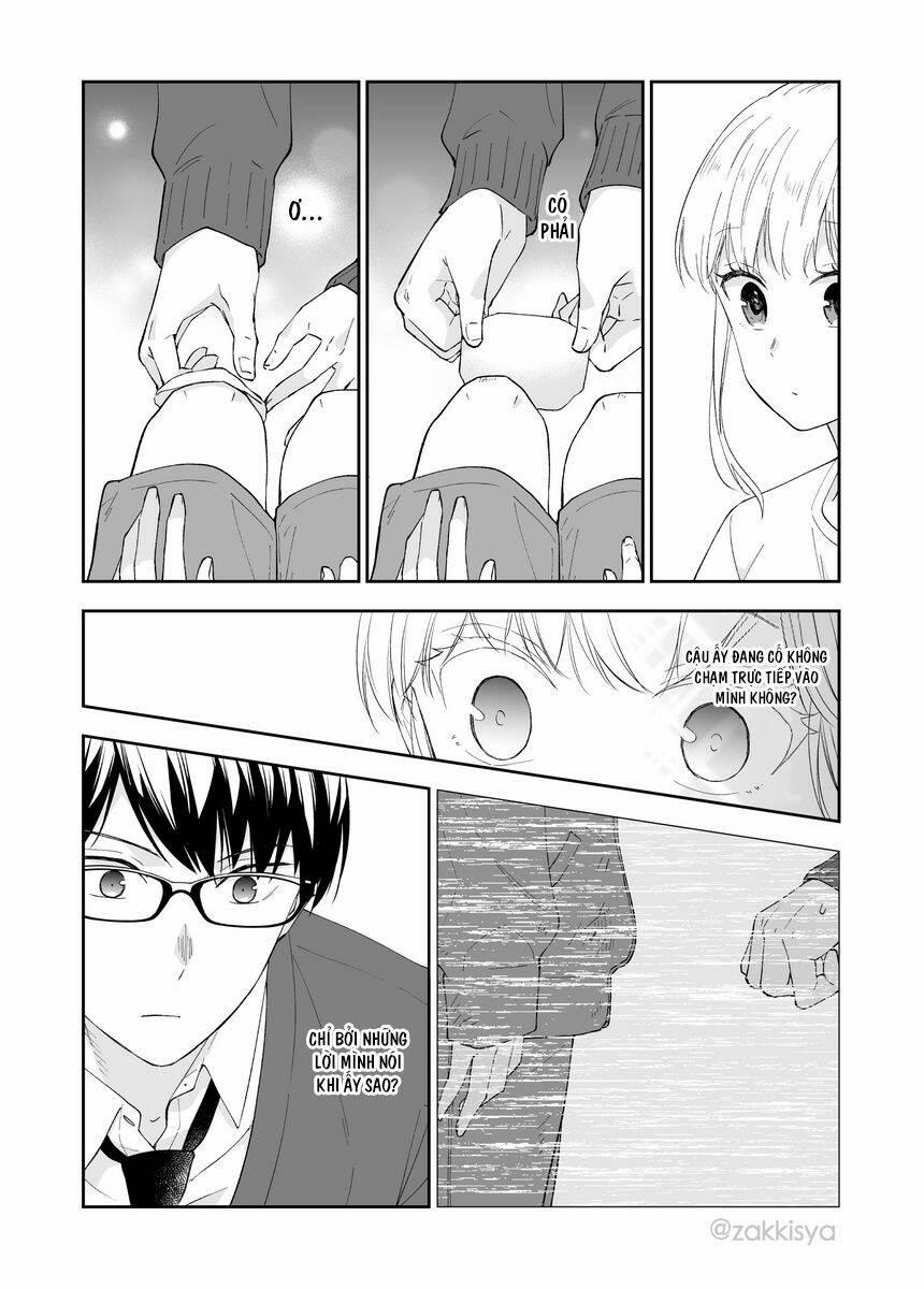 Mai Là Tận Thế Rồi Nên Cậu Có Thể Cho Tôi Sờ Ngực Cậu Được Không? 12 trang 5