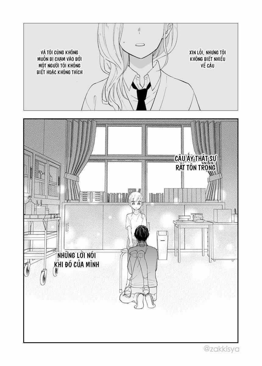 Mai Là Tận Thế Rồi Nên Cậu Có Thể Cho Tôi Sờ Ngực Cậu Được Không? 12 trang 6