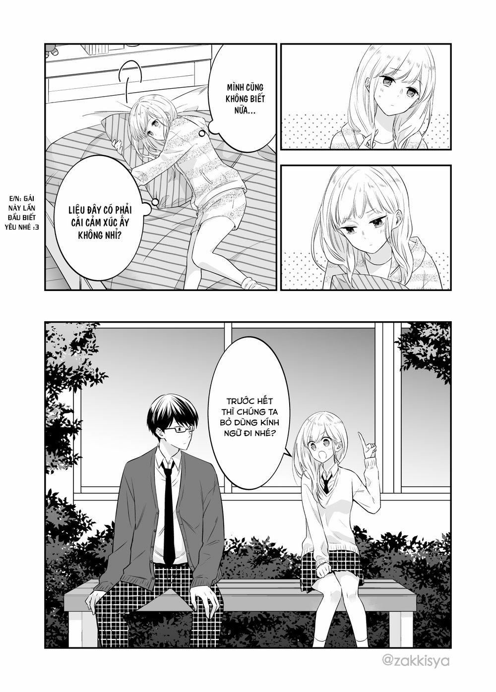 Mai Là Tận Thế Rồi Nên Cậu Có Thể Cho Tôi Sờ Ngực Cậu Được Không? 13 trang 1